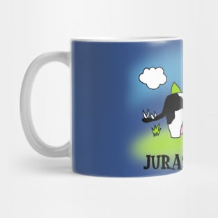 Jurassic Cow - Evolution of Milk Mug